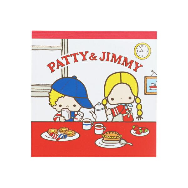 サンスター文具 サンリオキャラクターズ レトロ スクエアメモ パティ