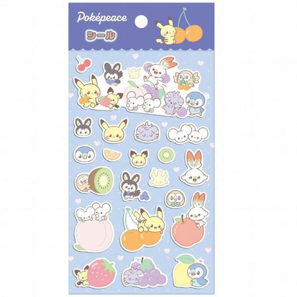 サンスター文具 ポケットモンスター ポケモン シール ポケピース