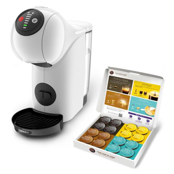 【新品】ネスカフェ　ドルチェグスト　ジェニオ　エス　ベーシック　ピュアホワイト ネスカフェ ドルチェ グスト ジェニオ エス ベーシック ピュア