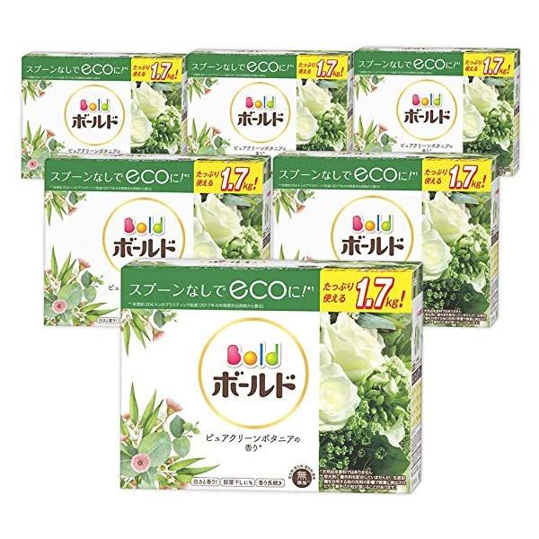 ボールド 粉末 香りつき 洗濯洗剤 ピュアクリーンボタニア 本体 1.7kg