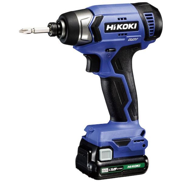 他サイト： HiKOKI ハイコーキ 10.8Vコードレスインパクトドライバ 1.5Ahリチウムイオン電池2個仕様 バイオレットブルー FWH12DAL(2SES)の商品画像