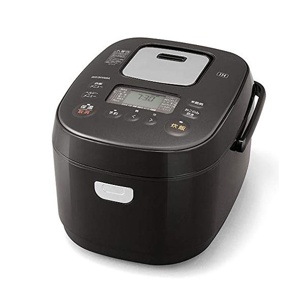 新品　アイリスオーヤマ　炊飯器　極厚火釜 ブラック RC-IK50-B　近場配達　可 IRIS OHYAMA（アイリスオーヤマ） 炊飯器 5.5合 IH式 40銘柄炊き分け