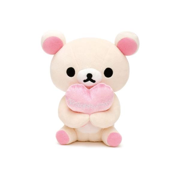 San-X（サンエックス） リラックマ ぬいぐるみ 卓上リラックマ ハート