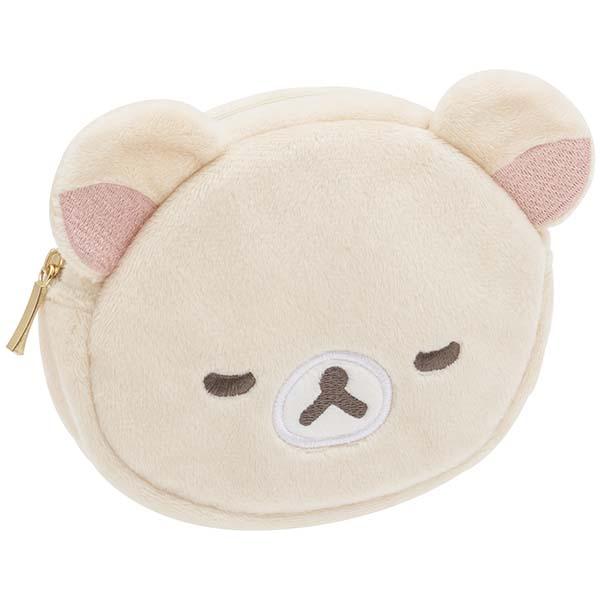 【希少】　サンエックス　リラックマ ぬいぐるみ顔型ポシェットポーチ　2005年製 希少】 サンエックス リラックマ ぬいぐるみ顔型ポシェット