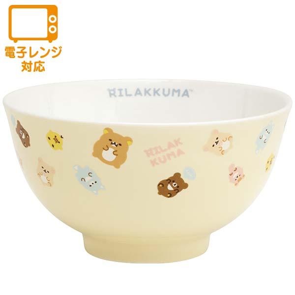 San-X（サンエックス） リラックマ ちゃわん みんなでまんぷくまくまく