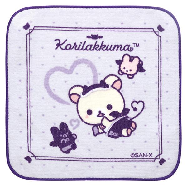 リラックマ　プチタオル　タオルハンカチ　４種セット　イチゴ☆未使用品☆ リラックマプチタオルタオルハンカチ4種セットイチゴ☆未使用品☆