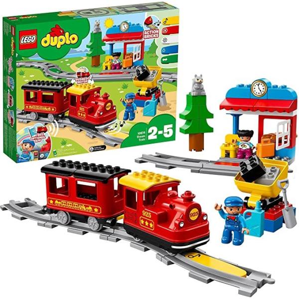 LEGO duplo 10874 レゴ デュプロ キミが車掌さん! おしてGO機関車