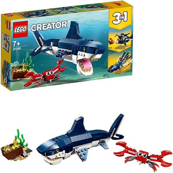LEGO CREATOR 31088 レゴ クリエイター 深海生物 知育玩具 ブロック