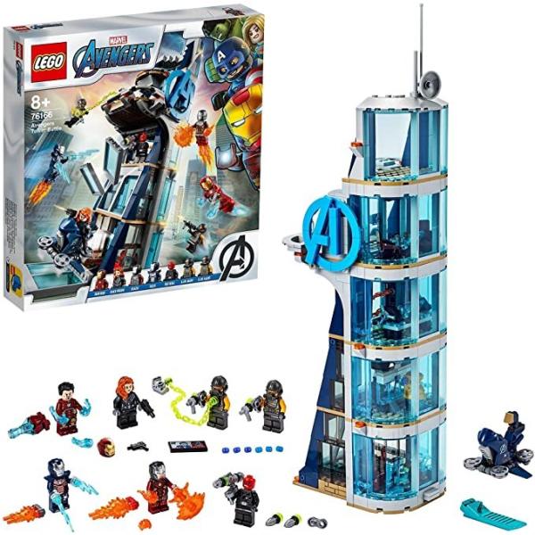レゴ LEGO スーパー ヒーローズ アベンジャーズ タワーの決戦 76166