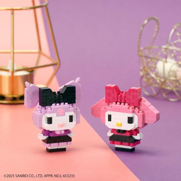 ナノブロック サンリオキャラクターズ マイメロディ クロミ ドレスアップ リボン 12才以上 代引不可商品