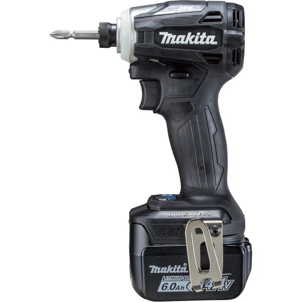 訳あり 展示品 マキタ Makita 充電式インパクトドライバ 黒 14.4V6Ah バッテリ2本・充電器・ケース付 TD162DRGXB
