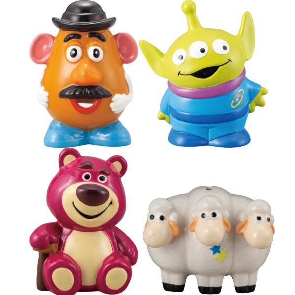ディズニー ピクサー トイ・ストーリー 貯金箱 エイリアン ミスター ポテトヘッド ロッツォ ビリーゴート Disney Pixar Toy Story 映画 かわいい 陶器