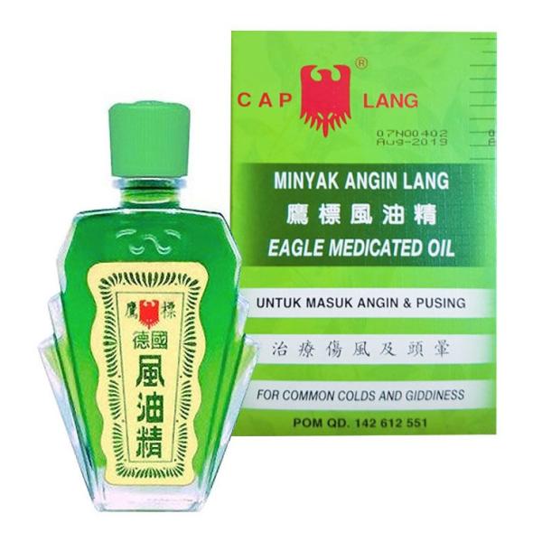 Cap Lang チャップラング ジャムウ Minyak Angin Lang アンギンラングオイル 24ml 海外直送品