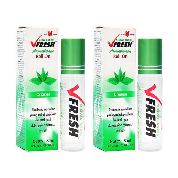 チャップラング V Fresh リフレッシュオイル ロールオン 8ml×2本セット オリジナル 海外直送品