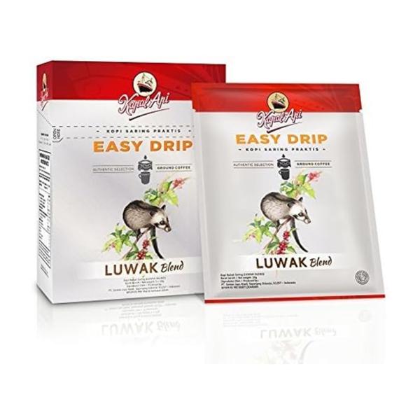 Kapal Api カパールアピ Easy Drip ドリップコーヒー Luwak Blend