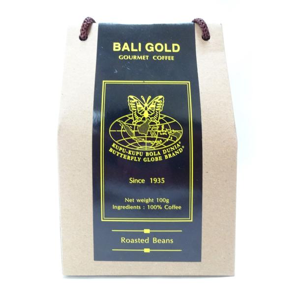 クプクプ Kupu kupu バリコーヒー BALI GOLD バリゴールド お土産バッグ １００g　海外直送品