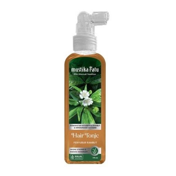 王族の女性のために専門家の優れた知識を結集して作られた美容と健康のためのジャムウレシピその洗練された知識から生まれたムスティカ ラトゥ　ヘアトニック　175ml・キーネやウランアリンの葉からなるハーブの成分が、疲れた髪に艶とコシを与え、毛根...