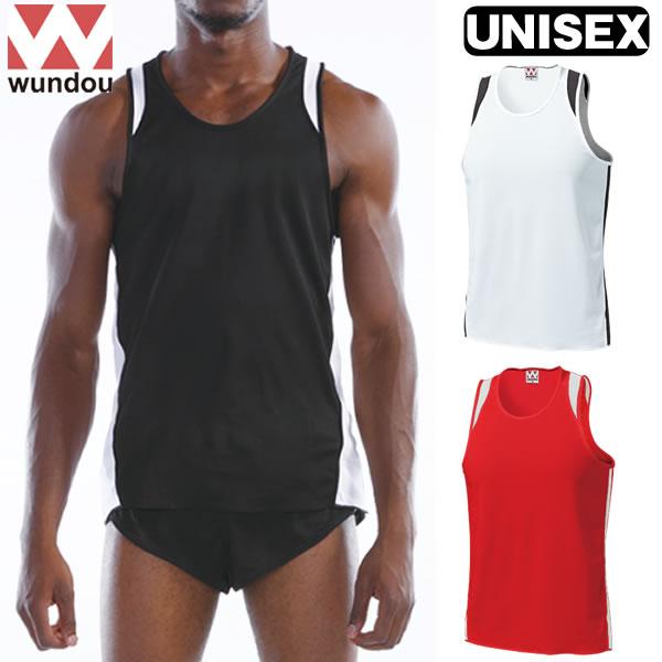 ランニング シャツ 陸上 メンズ レディース 男女兼用 スポーツ 練習着 ユニフォーム P5510 ウンドウ