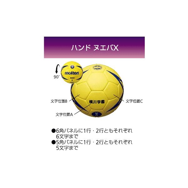 モルテン ハンドボール ヌエバx3600 3号球 屋外用 検定球 10個セット ネーム加工付き チーム 学校名のみ H3x3600 Www Definitiveclm Com