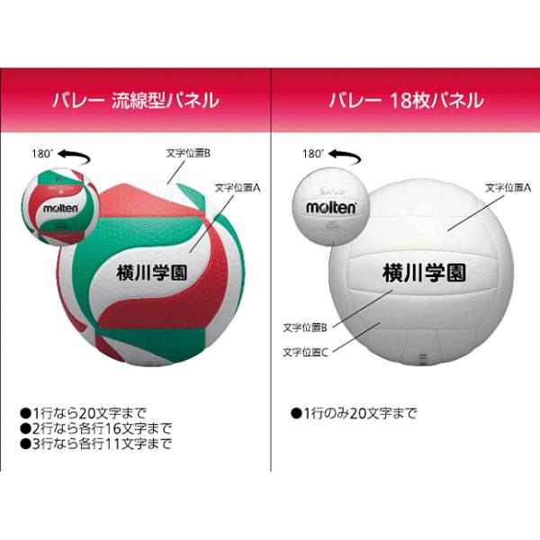 モルテン フリスタテック バレーボール 4号球 検定球 6個セット ネーム加工付き チーム名 学校名のみ V4m5000 Khabarbani Com