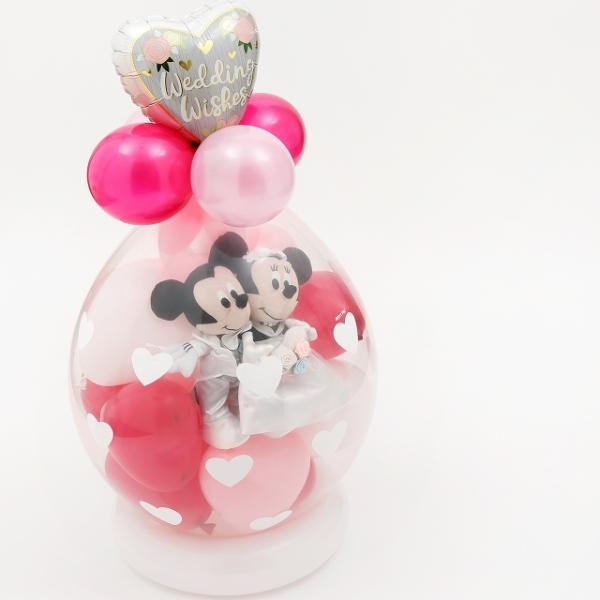 バルーン 電報 結婚式 結婚祝い 入籍祝い ディズニー ミッキー ミニーのウェディング おしゃれ Buyee Buyee 日本の通販商品 オークションの代理入札 代理購入