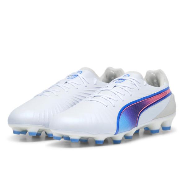 60％OFF！ プーマ サッカースパイク プーマキング アルティメット HG/AG プーマホワイト 土 人工芝 【PUMA2024Q3】 107867-02 60％OFF！ プーマ サッカースパイク プーマキング アルティメット HG