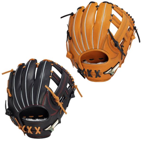 ミズノ 軟式グラブ Hselection SIGNA AXI グローバルエリート 25SS 野球 グローブ 一般 大人 【軟式内野手用／サイズ9】 1AJGR32413 MIZUNO（ミズノ） ☆袋プレ☆ 軟式グローブ グラブ Hselection SIGNA
