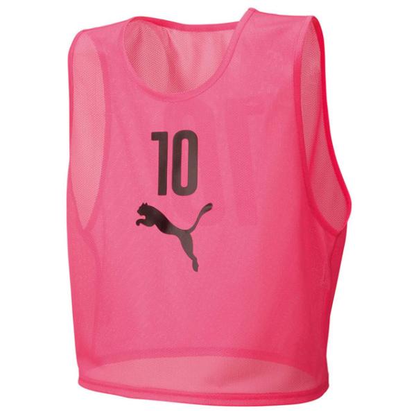 【プーマ】 サッカー フットサル ウェア 小物 アクセサリー ビブス 10枚入り ピンクグロー ゼッケン 番号付 920604-05 ※返品・交換・キャンセル不可商品 PUMA（プーマ） ビブス 10枚入り ピンクグロー サッカー フットサル