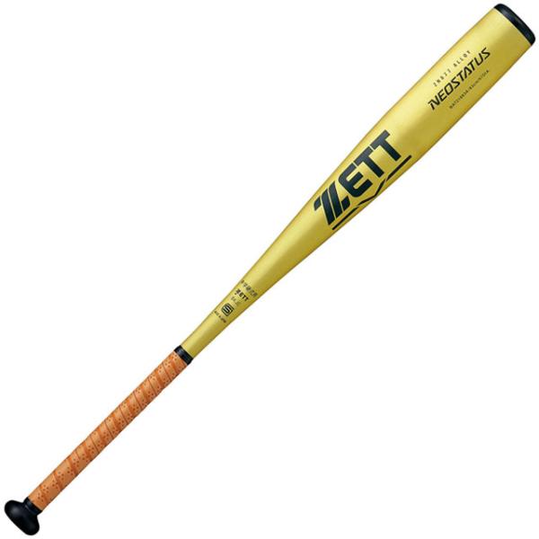ゼット 中学硬式バット 金属製 ZETT ネオステイタス ミドル