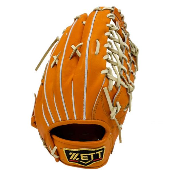 ZETT BPG-191 硬式野球グローブ オレンジ ZETT BPG-191 硬式野球グローブ オレンジ ゼット】硬式グラブ/外