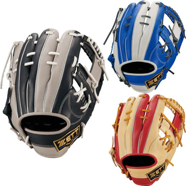 素材： 天然皮革(牛革製)(表/ステアレザー、平裏/デーステア、糸/ホワイト)ポジション：オールラウンド用カラー：1917/ブラック×ダークグレー2511/ロイヤルブルー×ホワイト3264/パステルブラウン×レッド特徴：M号ボールに負けない...