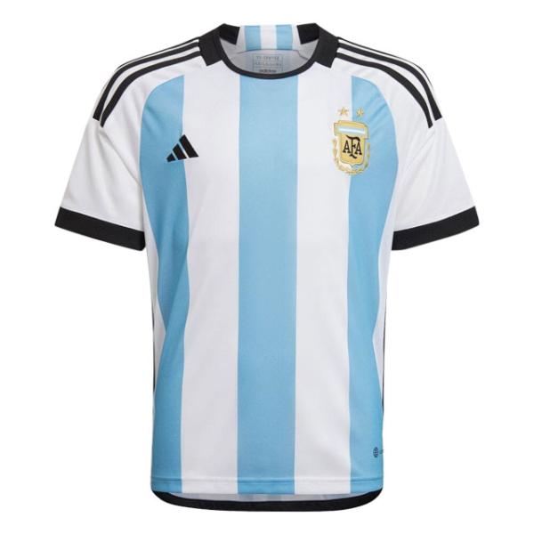 アディダス ジュニア アルゼンチン代表 22 ホームユニフォーム サッカー レプリカユニフォーム HQ495-HF1488 ※QATAR