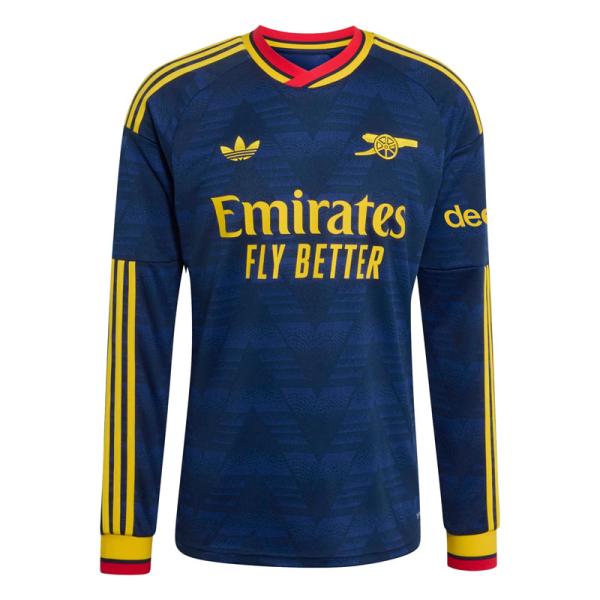 アディダス アーセナルFC 26-27 アウェイ レプリカユニフォーム 長袖 カレッジネイビー サッカー ウェア adidas2026AW KA090-KB9938