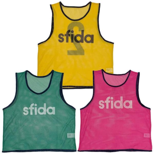 スフィーダ　ビブス　10枚セット スフィーダ ビブス 10枚セット No2〜11 番号付き サッカー