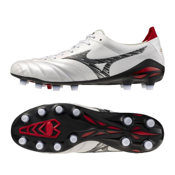 MIZUNO（ミズノ） モレリア NEO 5 JAPAN ホワイト サッカースパイク 土