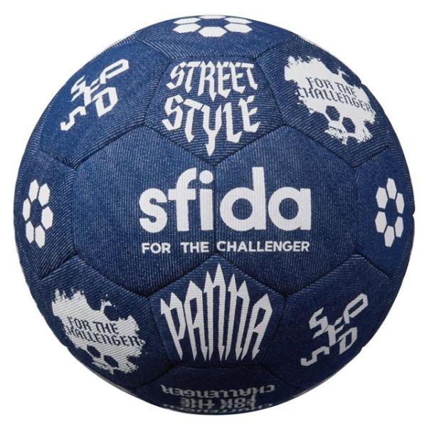 ストリートサッカーボール スフィーダ デニム生地 スフィーダ Street Soccer Ball 4.5号 4.5号球 ブルー ストリート