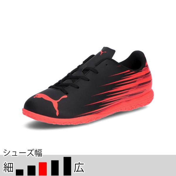 29％OFF！ プーマ ジュニア アタッカント 2 IT Jr ブラック レッド サッカー フットサル インドアシューズ 屋内 108498-07