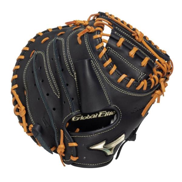 【美品】ミズノ　グローバルエリート　少年軟式　キャッチャーミット ballclub_1ajcy34300