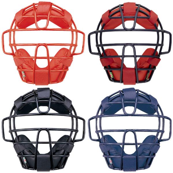 素材：フレーム部：中空軟鋼カラー：09/ブラック14/ネイビー62/レッド74/ネイビー×レッド特徴：小小学生用硬式軟式ゴムソフトボール用捕手マスク。スロートガード別売りタイプのスタンダードマスクSGマーク合格品（対人賠償責任保険付き）小学...