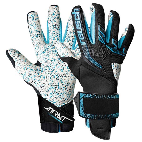 ロイシュ サッカー キーパーグローブ アトラクト フリーゲルフュージョン ブラック reusch 5560979-7782 ballclub_5560979-7782
