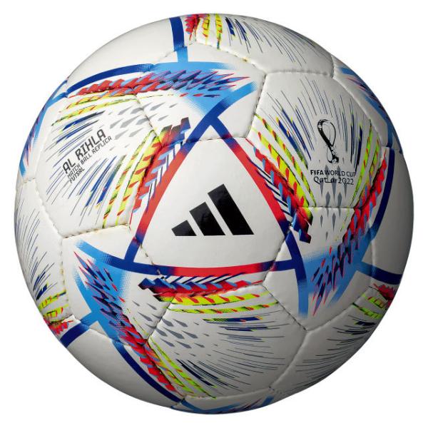 アディダス フットサルボール アル・リフラ フットサル 2022 FIFAワールドカップカタール大会 公式試合球 レプリカモデル 4号球 検定球 (adidas2022ball) AFF450
