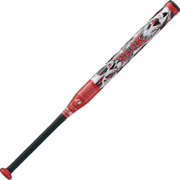 ゼット（ZETT） 少年用 ソフト 2号 金属製バット RED-X ソフトボール
