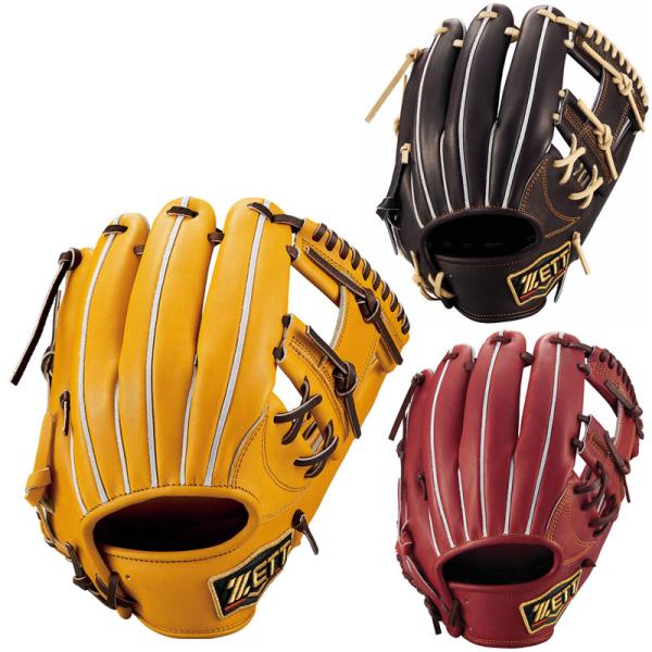レ*バ様 【硬式】野球 グローブ 一般 ZETT ゼット 内野手 プロステータス ゼット（ZETT） 硬式グラブ プロステイタス PROSTATUS 野球 グローブ