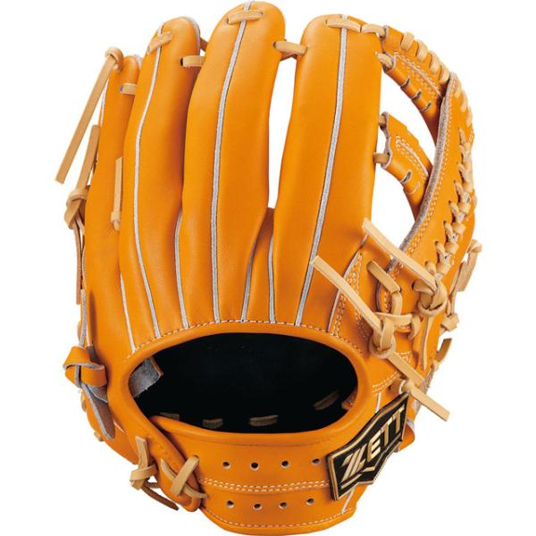 ZETT ネオステイタス少年軟式野球グローブ オレンジ ゼット（ZETT） 軟式グラブ ネオステイタス VL サイズ4 野球 限定 一般