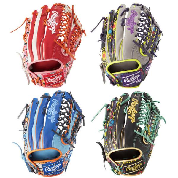 【PPAP】ローリングス外野手用HOH GRAPHIC GR3FHGY70 Rawlings（ローリングス） 軟式グラブ HOH GRAPHIC サイズ 13.0