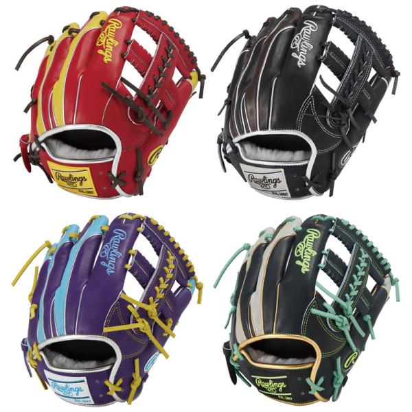 ローリングス 軟式グラブ HOH PRO EXCEL Wizard #02 COLORS Rawlings2025FW 野球 グローブ 一般 大人 【軟式内野手用／サイズ11.5】 GR5FHW2CCK4MG Rawlings（ローリングス） ☆袋プレ☆ 軟式グラブ HOH PRO EXCEL