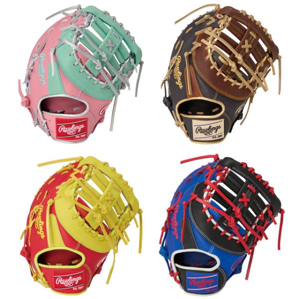ローリングス 軟式グラブ ファーストミット HOH MLB COLOR SYNC Rawlings2025SS 野球 グローブ 一般 大人 【軟式一塁手用／サイズ11.75】 GR5HMM53 Rawlings（ローリングス） ☆袋プレ☆ 軟式グラブ ファーストミット