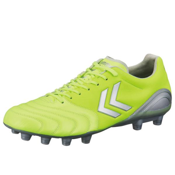 36％OFF！ ヒュンメル サッカースパイク ヴォラート 2 ワイド ネオン