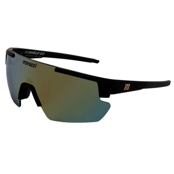 marucci（マルーチ） サングラス SHIELD 2.0 MATTE BLACK-GREY W/GOLD