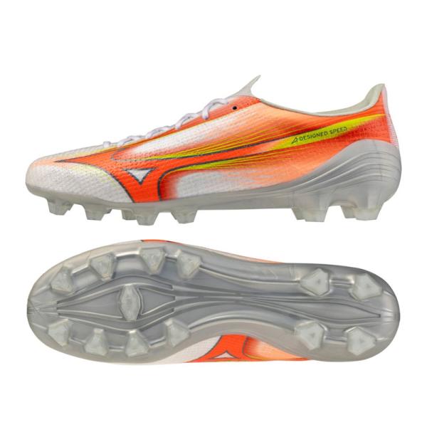 MIZUNO（ミズノ） ミズノアルファ 3 PRO ホワイト サッカースパイク 土